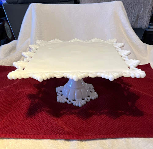 Westmoreland white milk glass - milk,