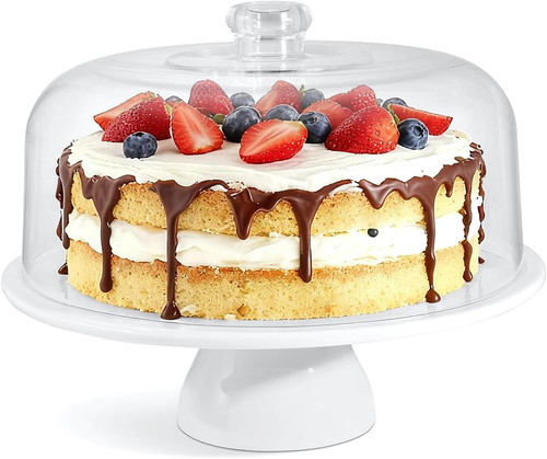 Inch porcelain cake stand - cake,