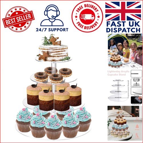 Versatile tier acrylic cake - versatile,