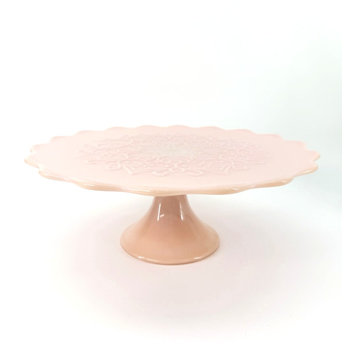 Vintage pink fenton - vintage, milk