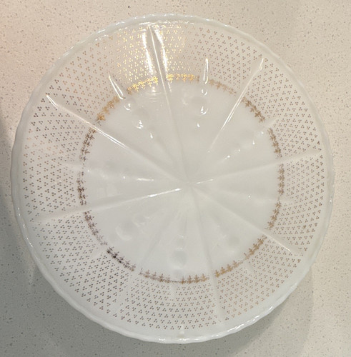White gold dotted glass - &,