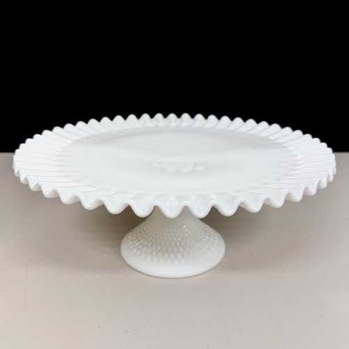Fenton hobnail milk glass - fenton,