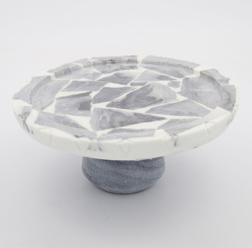 Marble pedestal cake - pedestal, stand