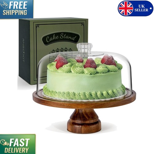 Luxury acacia wood cake - acacia,