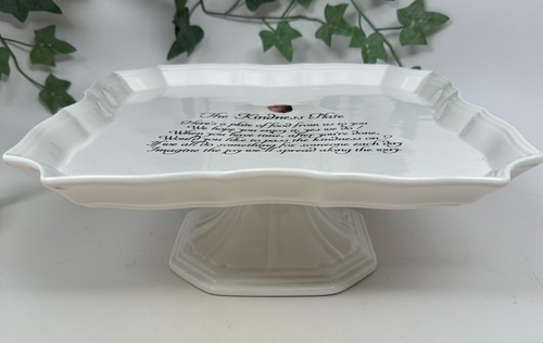 White square ceramic - white,